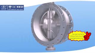 3D Showcase: Quick Closing Butterfly Valve | Operation & Flow Control Principles | ZG Valve