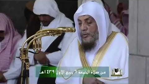 سورة النصر - الشيخ اسامة الخياط امام الحرم المكي
