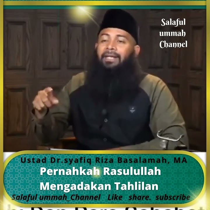Ternyata Tahlilan 3, 7, 100, 1000 hari ..Bukan Dari Nabi..😱😱😱😰