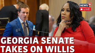 Fani Willis Live | Georgia Senate Fani Willis Hearing LIVE | Georgia Senate Debate | US News | N18L