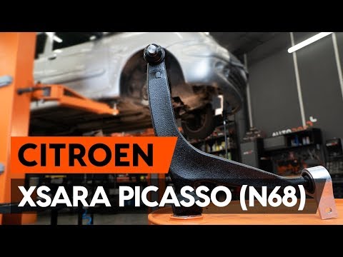 Как заменить передний рычаг подвески CITROEN XSARA PICASSO (N68) [ВИДЕОУРОК AUTODOC]