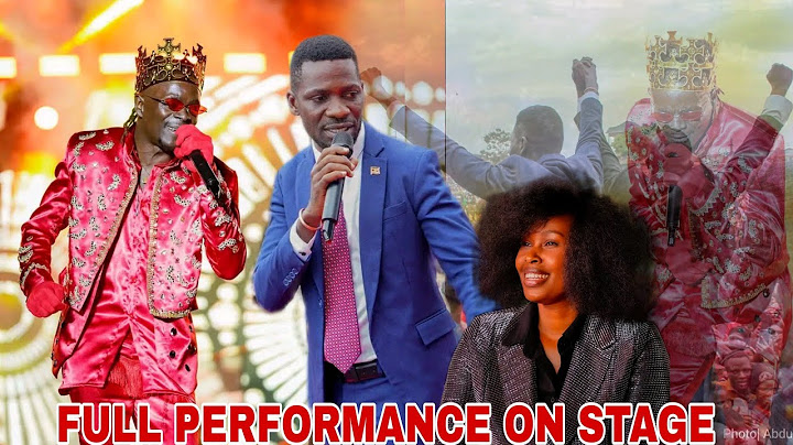Historical Performance_👑 King Saha Ne Bobi Wine Ku Stage Enduulu 'Akamwanyi Kaliwo' Lugogo Akubyeko