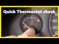 Does your Coolant Thermostat work?  Quick simple test without removing it