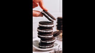 Homemade Gluten-Free Oreos (Vegan) | Minimalist Baker Recipes