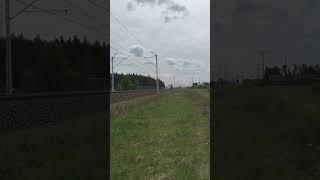Przelot Gagarina z beczkami Nagrany z@KolskiMK#train #railway#trainspotting #intercity225