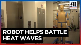 ANDI the sweating robot helps humans battle heat waves