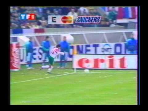 1993 November 17 France 1 Bulgaria 2 World Cup Qualifier Avi