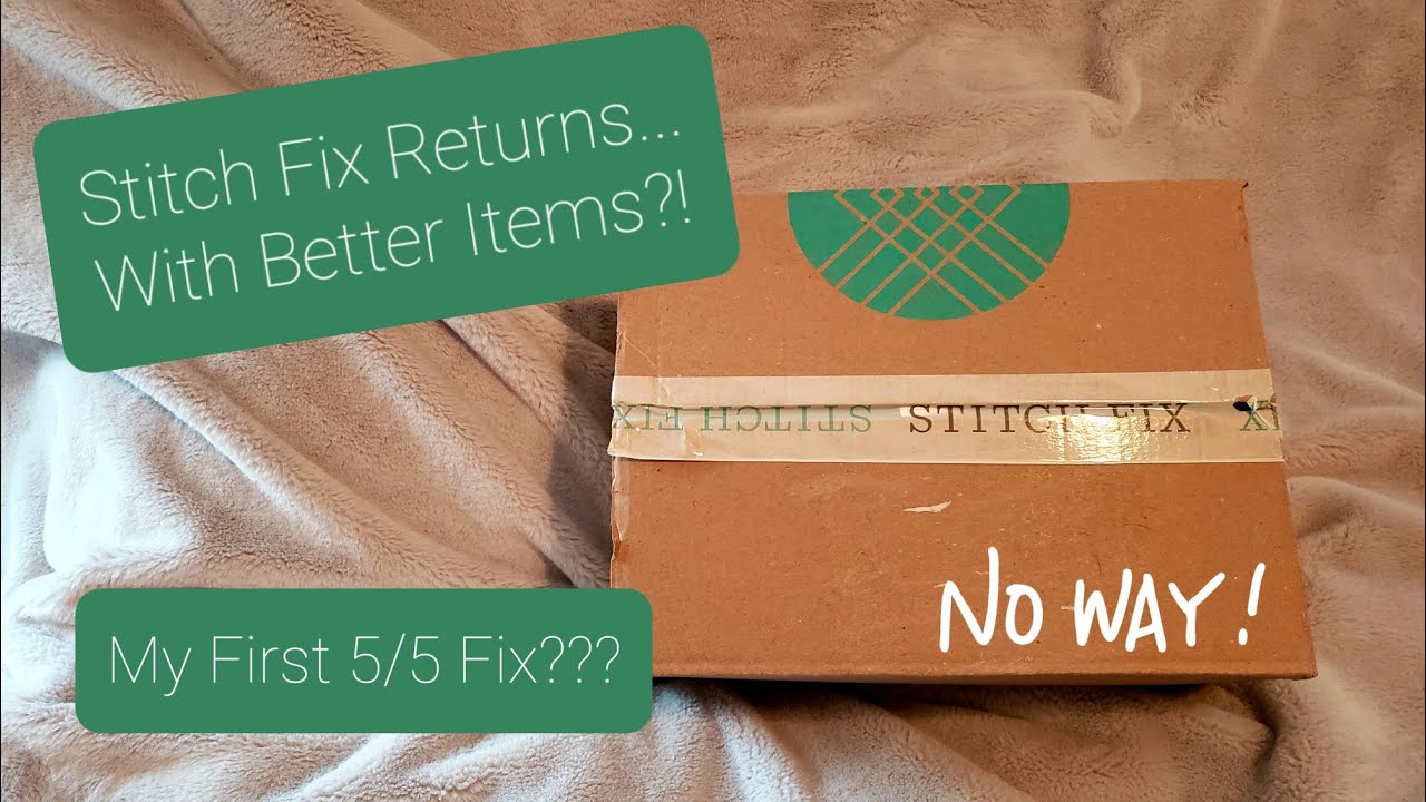 How To Return Stitch Fix Items Stitch Fix Returns...Clothing Subscription Unboxing and Try On - YouTube