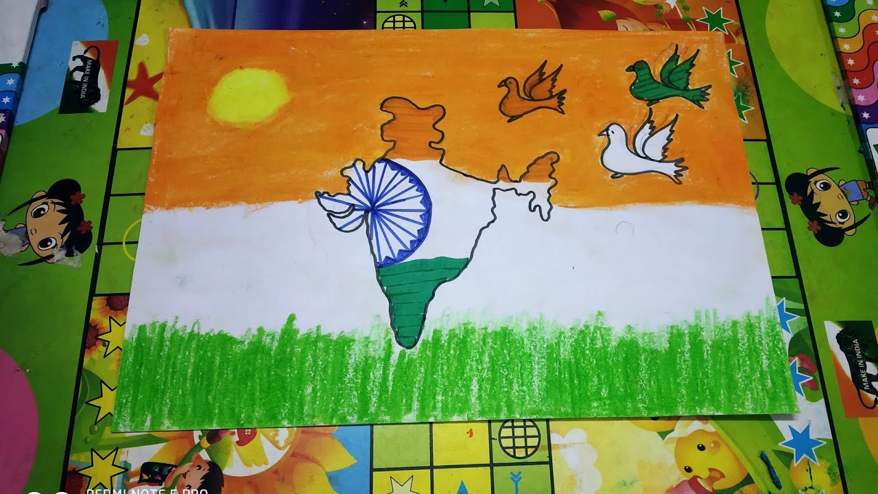 INDEPENDENCE DAY POSTER, REPUBLIC DAY POSTER, INDEPENDENCE DAY PAINTING