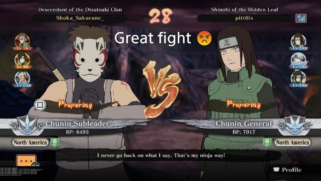 U fought well !! 🥺🥺 Yamato vs Neji NARUTO STORM CONNECTIONS online Ranked gameplay No Commentary