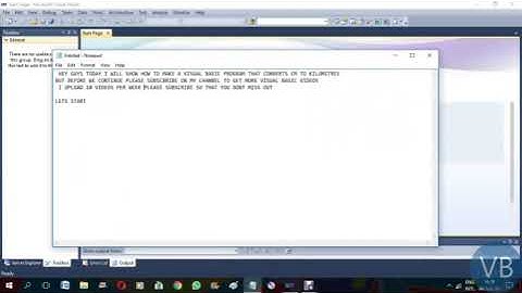 How to create a VisualBasic code that convert