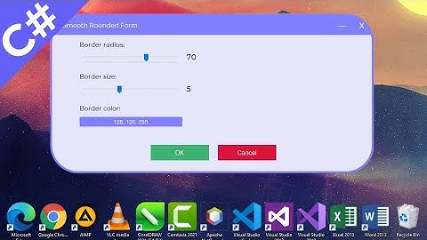 Crear Formulario Redondeado con Bordes Suaves - C# & WinForms