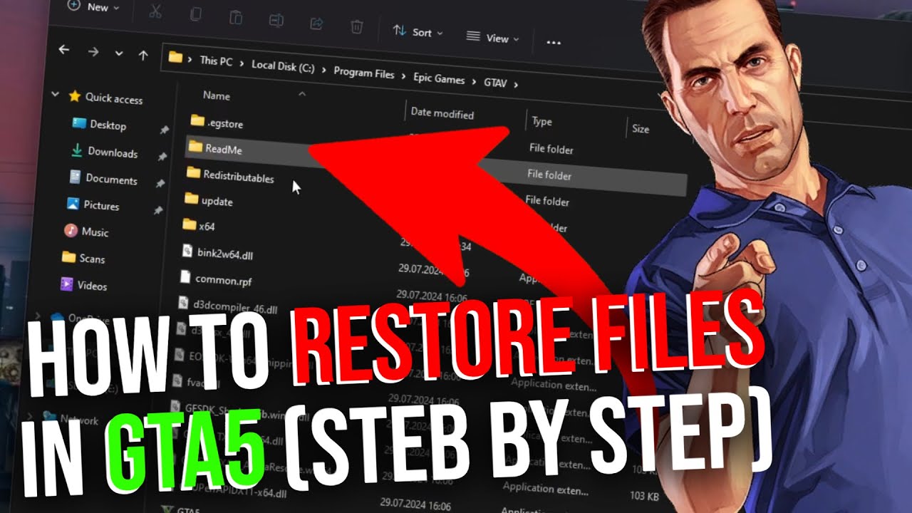 How to restore files in gta5 (2025)