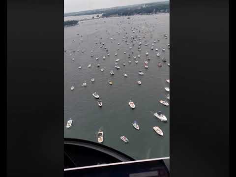 Trump Boat Parade at Okoboji