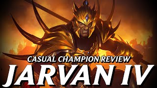 Jarvan IV doesn&#39;t look like he even belongs to the kingdom he rules over || Casual Champion Review