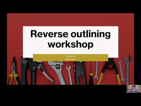 Break it down  a workshop on reverse outlining your essays