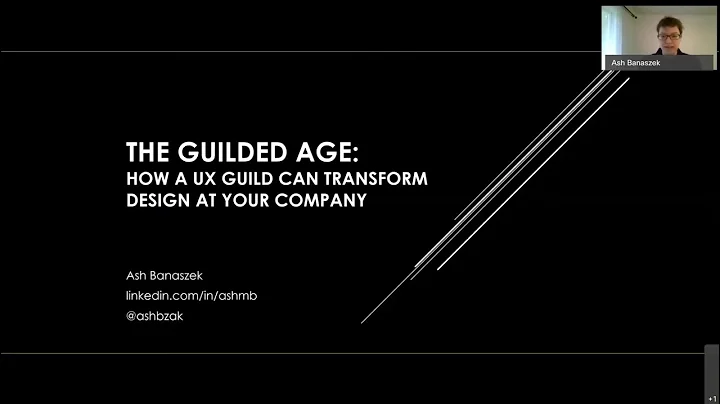 The "Guilded" Age: How a UX Guild can transform de...