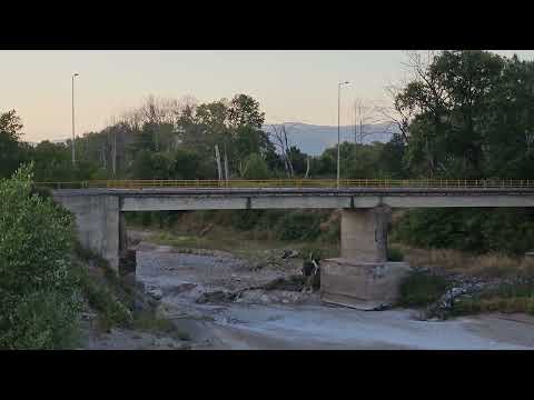 Εικόνες σοκ στον Πηνειό, χωρίς νερό