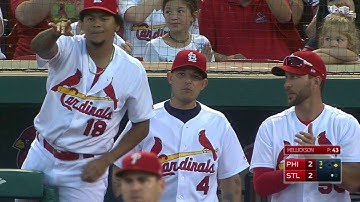 PHI@STL: Gyorko laces an RBI single to center field