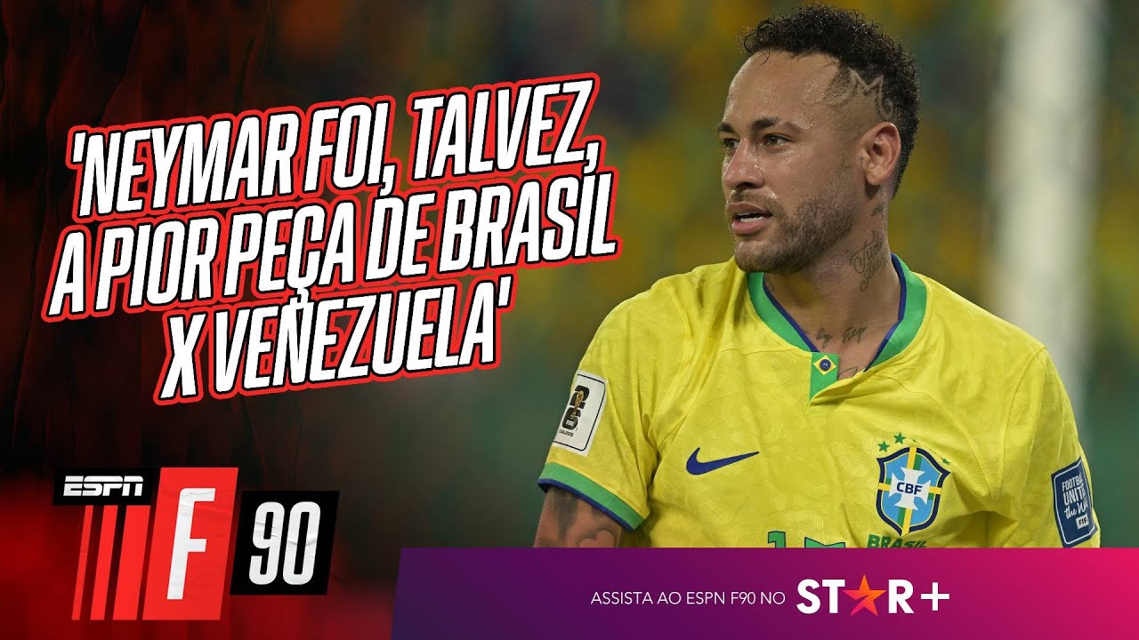 Brasil insiste na Neymar/dependência e só empata com Venezuela