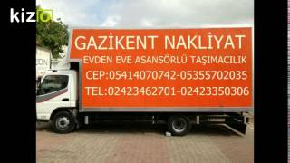 Antalya Evden Eve Şehi̇rler Arasi Nakli̇yat Gazi̇kent Nakli̇yat 0541 407 0742