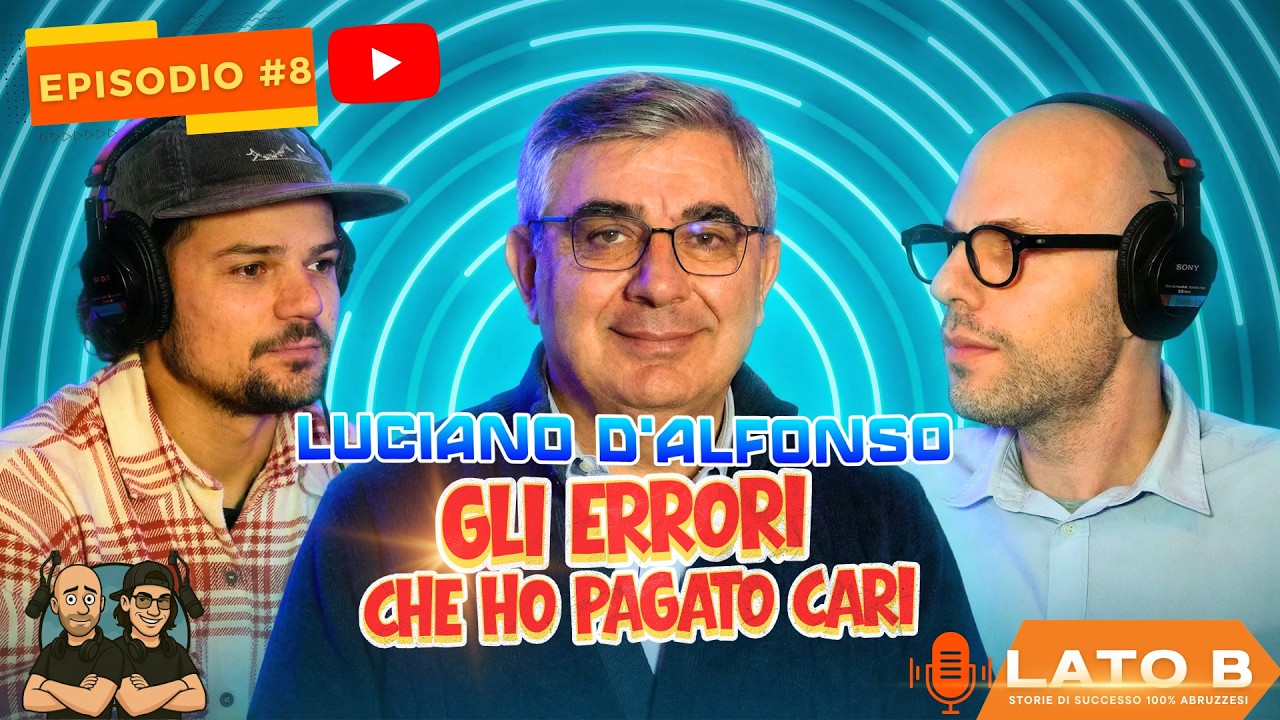 Luciano D'Alfonso - Vi racconto la mia vita senza filtri