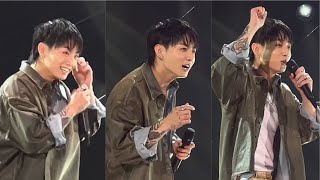 230923 Jungkook reacts to ARMY barking Global Citizen Festival GCF 2023 Concert New York Fancam 정국