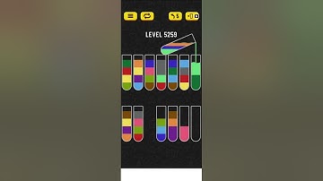 water sort puzzle level 5259