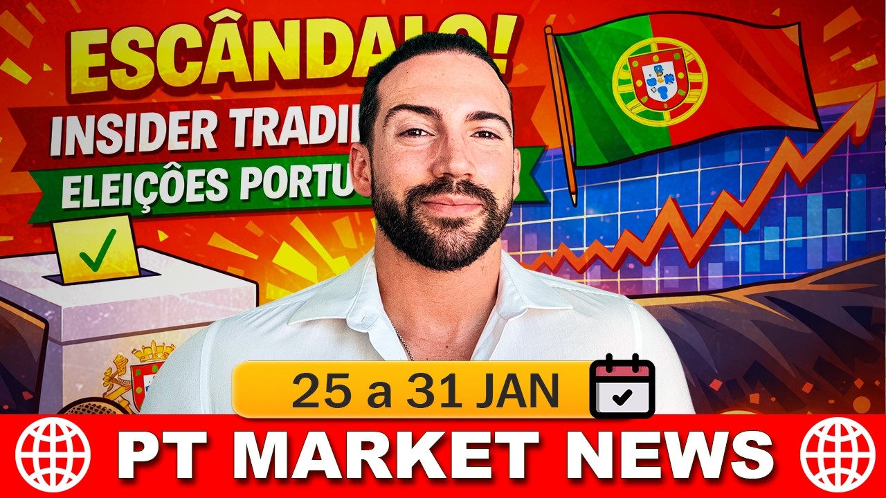 Insider Trading nas Eleições Portuguesas! & Earnings BIG TECH! (PT Market News)