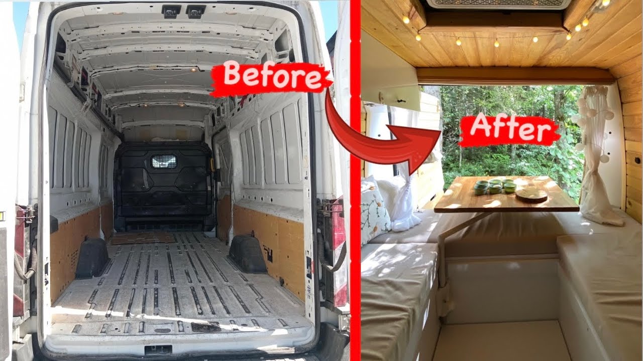 ИЗГОТОВЛЕНИЕ КАРАВАНА ЗА 30 МИНУТ ОТ НАЧАЛА ДО ОКОНЧАНИЯ / ПОЛНЫЙ ТАЙМЛАПС / 6 МЕСЯЦЕВ ➡️ 30 МИНУТ