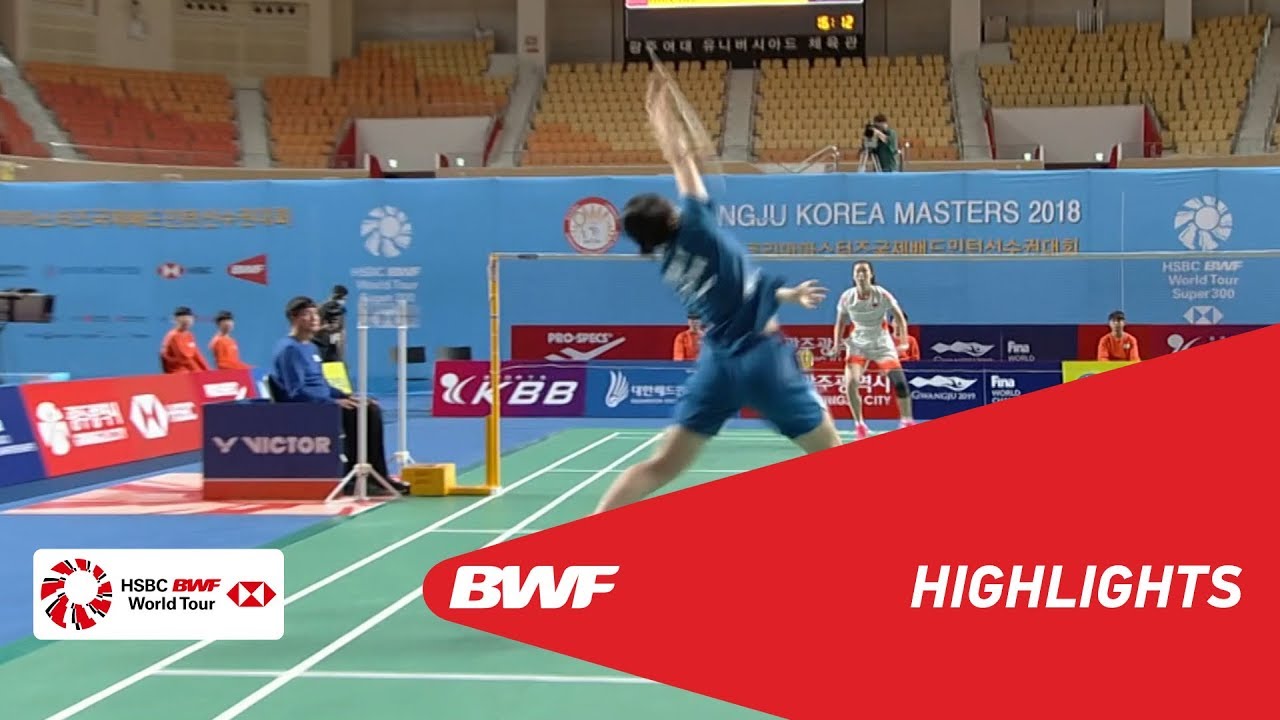 GWANGJU KOREA MASTERS 2018 | WS - F - HIGHLIGHTS | BWF 2018