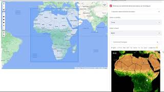 Adding an administrative boundary to satellite imagery timelapse without coding