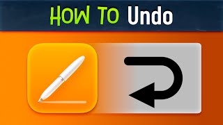 How To Undo in Macbook Pages Tutorial