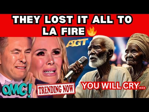 Homeless Old Couple Loss everything to LA Fires! No one could hold back