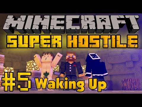 Видео: Прохождение карты Waking Up #5 - Minecraft Super Hostile 14