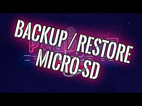 Pandora's Box - MicroSD BACKUP / RESTORE Guide