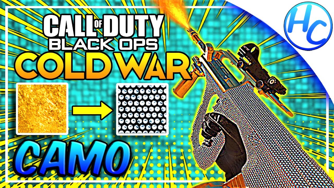 THE DIAMOND CAMO IS EASIER THEN YOU THINK! (COLD WAR DIAMOND CAMO TIPS)