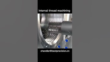 Internal thread machining