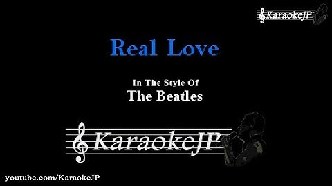 Thumbnail of Real Love (Karaoke) - Beatles
