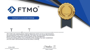 My FTMO Journey! Part 1: Passing The Verification and Challenge