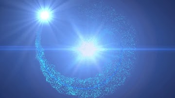 "Blue Particle Vortex Loop_001A" Motion Background HD Free Footage