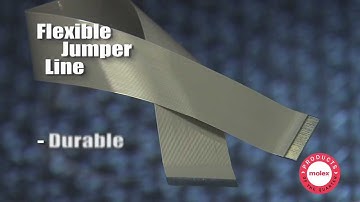 Molex - Products of the Quarter Videos - Premo-Flex™ Flat Flex Cable Jumpers