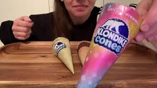 Asmr Ice Cream Licking 먹방 No Talking, Eating And Licking Sounds, Asmrfood