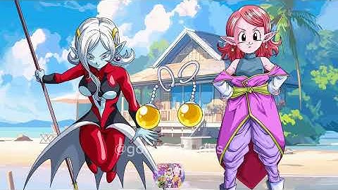 Dragon ball Characters in Random Fusion #dbz #goku #viral #trending #dragonball #dbs