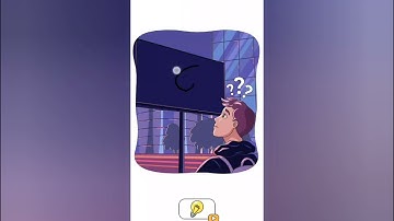 Draw one Miss Part Brain Games Level 48