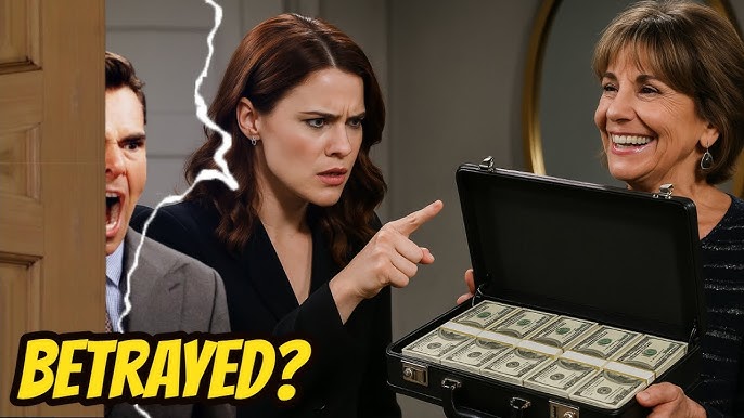 Sally takes Jill's money and agrees to the deal - Billy overhears the whole thing CBS Y&R Spoilers - YouTube