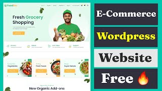 Make A Grocery Website in WordPress for FREE - GROCERY STORE 2022 screenshot 5