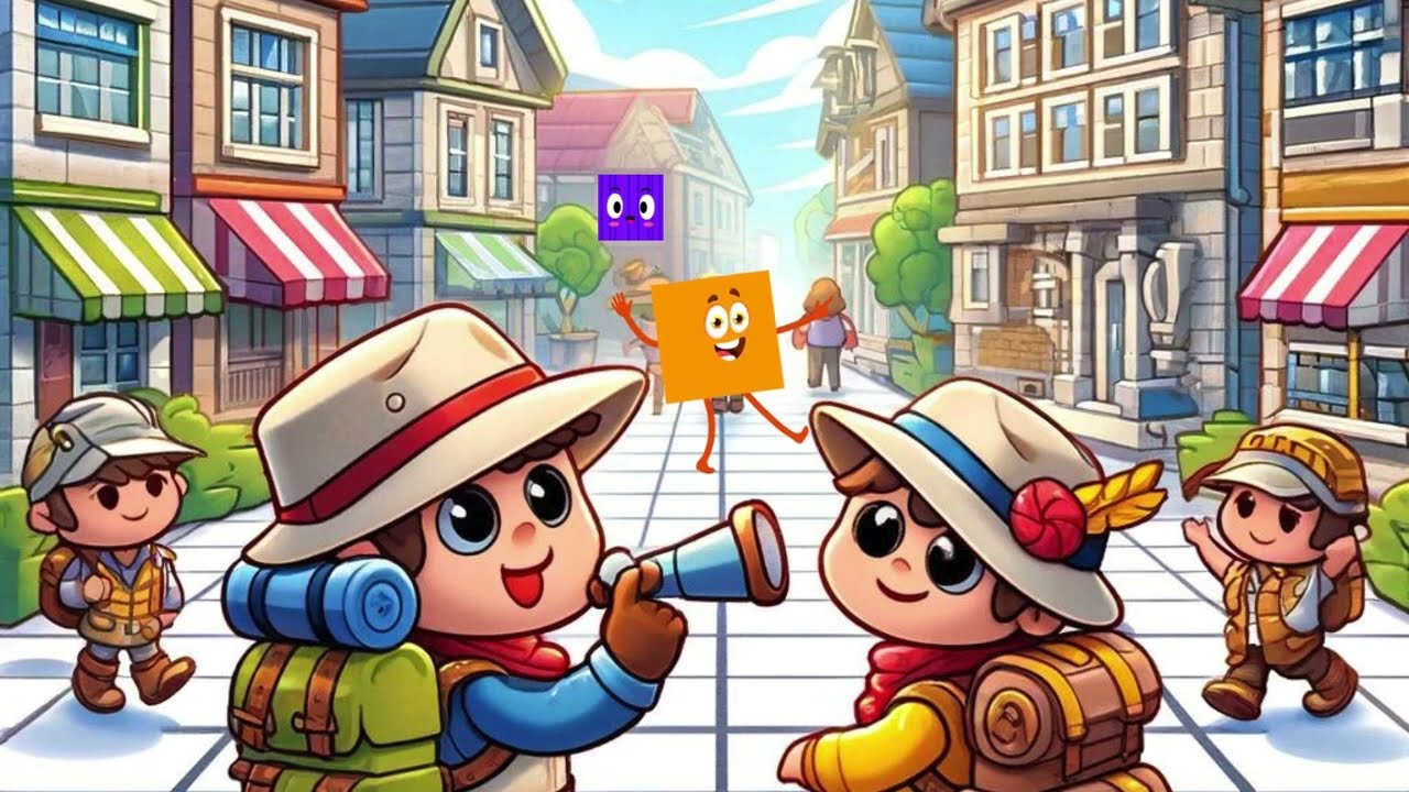 The Shape Explorers A journey through a colorful world filled with different shapes