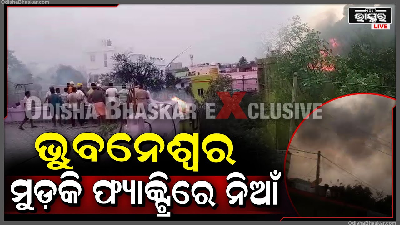 Breaking News: ଭୁବନେଶ୍ୱର ମୁଡ଼କି ଫ୍ୟାକ୍ଟ୍ରିରେ ଅଚାନକ ଲାଗିଲା ନିଆଁ I  ୧୨ ଜଣ ମହିଳା...