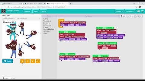 Code org   New Dance Lab Project   Google Chrome 2020 09 10 10 00 35